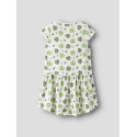 NAME IT KIDS Vigga Capsl Kjole - Bright White / Tropical