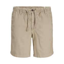 JACK & JONES PLUS Jaiden Jjcampaign Hybrid Hør Shorts - Crockery