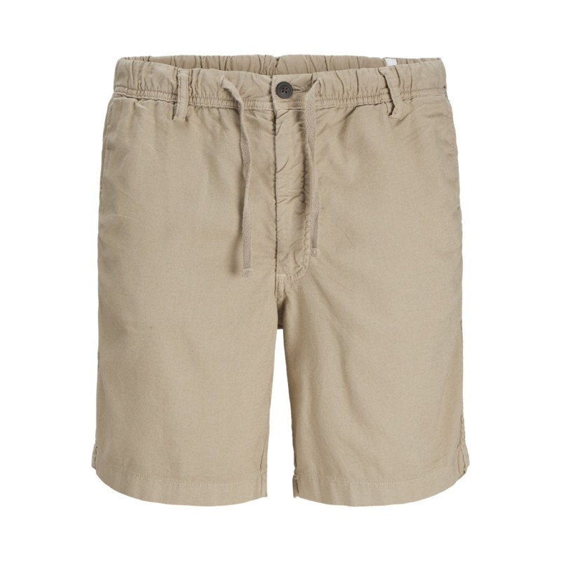 JACK & JONES PLUS Jaiden Jjcampaign Hybrid Hør Shorts - Crockery