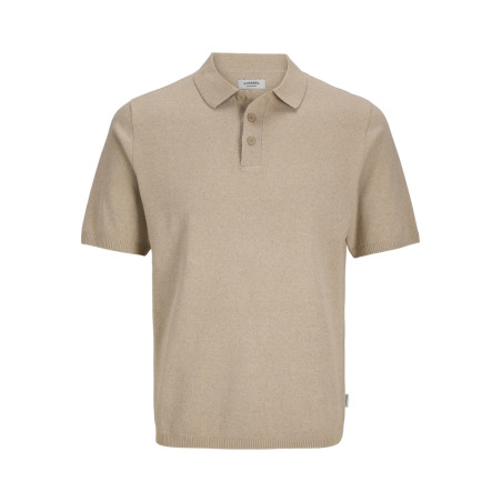 JJ REBEL Callum Strik Polo S/S - Crockery