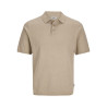 JJ REBEL Callum Strik Polo S/S - Crockery