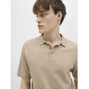 JJ REBEL Callum Strik Polo S/S - Crockery