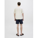 JJ REBEL Callum Strik Polo S/S - Cloud Dancer