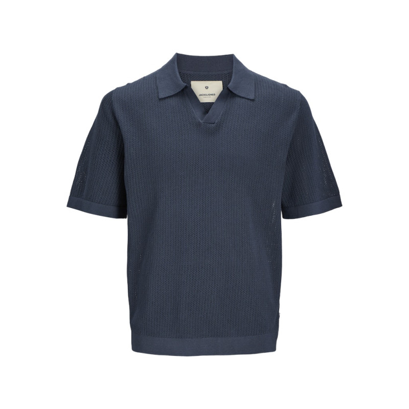 JACK & JONES PREMIUM Bluoliver Strik Polo - Blue Nights
