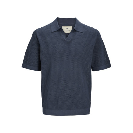 JACK & JONES PREMIUM Bluoliver Strik Polo - Blue Nights