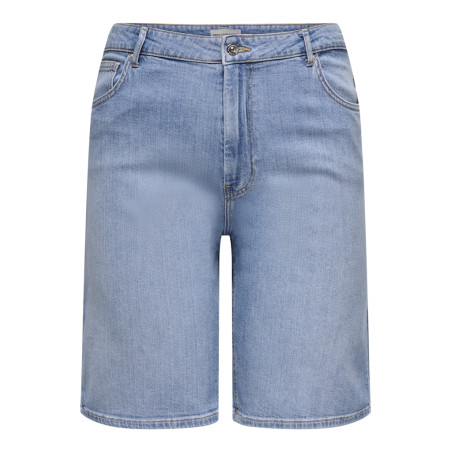 ONLY CARMAKOMA Sonny Denim Shorts NAS843 - Light Blue Denim