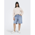 ONLY CARMAKOMA Sonny Denim Shorts NAS843 - Light Blue Denim