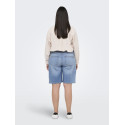 ONLY CARMAKOMA Sonny Denim Shorts NAS843 - Light Blue Denim