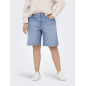 ONLY CARMAKOMA Sonny Denim Shorts NAS843 - Light Blue Denim