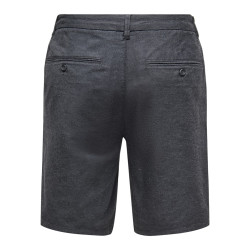 ONLY & SONS Mark 0011 Hør Shorts - Sort