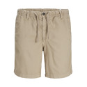 JACK & JONES Jaiden Campaign Hybrid Hør Shorts - Crockery