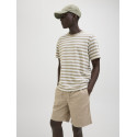 JACK & JONES Jaiden Campaign Hybrid Hør Shorts - Crockery