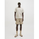 JACK & JONES Jaiden Campaign Hybrid Hør Shorts - Crockery