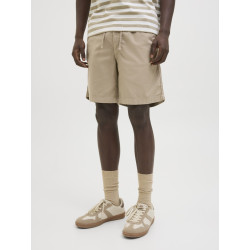 JACK & JONES Jaiden Campaign Hybrid Hør Shorts - Crockery