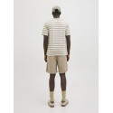 JACK & JONES Jaiden Campaign Hybrid Hør Shorts - Crockery