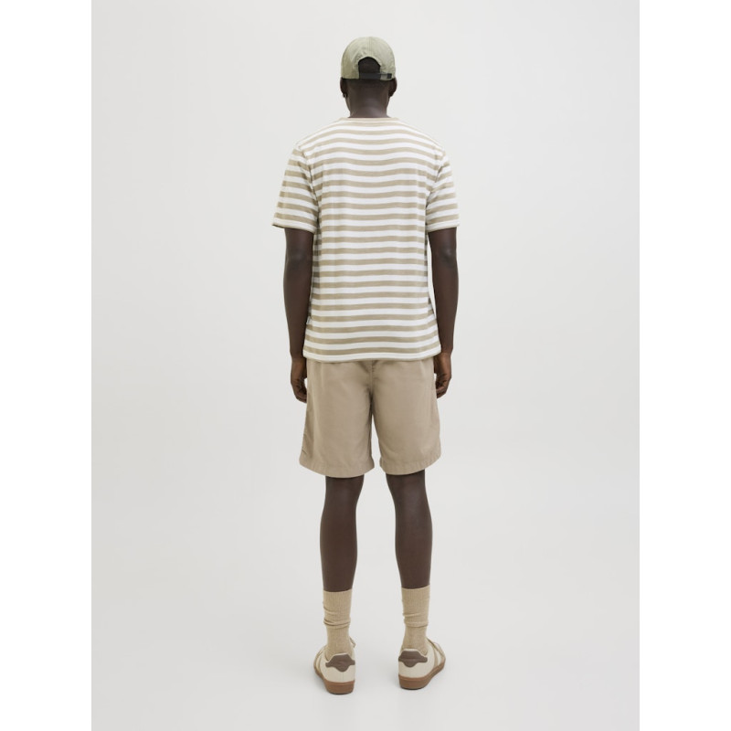 JACK & JONES Jaiden Campaign Hybrid Hør Shorts - Crockery