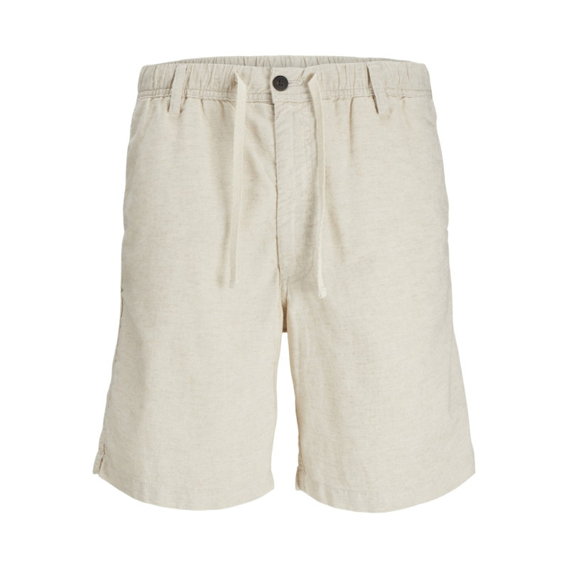 JACK & JONES Jaiden Campaign Hybrid Hør Shorts - Moonbeam