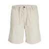 JACK & JONES Jaiden Campaign Hybrid Hør Shorts - Moonbeam