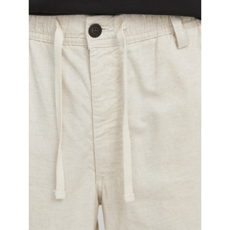 JACK & JONES Jaiden Campaign Hybrid Hør Shorts - Moonbeam