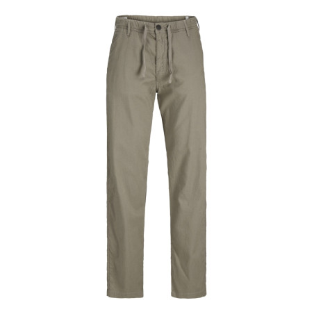 JACK & JONES Kane Hybrid Bondi Hør Joggingbukser - Dusty Olive