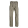 JACK & JONES Kane Hybrid Bondi Hør Joggingbukser - Dusty Olive