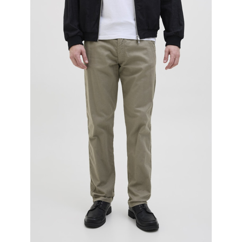 JACK & JONES Kane Hybrid Bondi Hør Joggingbukser - Dusty Olive