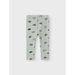 NAME IT BABY Hukab Long John Leggings - Aqua Gray