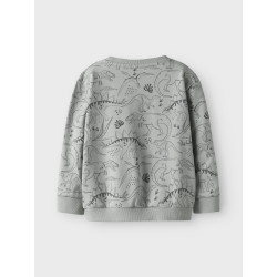 NAME IT MINI Vermo L/S Sweatshirt - Aqua Gray