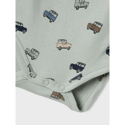 NAME IT Baby Hukab Bodystocking - Aqua Gray