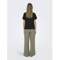 JDY Selma S/S T-shirt Med Hæklet Lomme - Sort