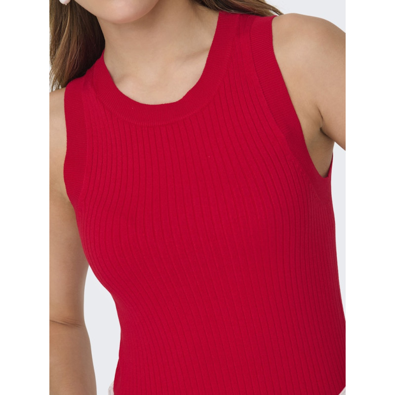 JDY Aya Strikket Tank Top - Ski Patrol