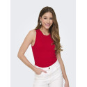 JDY Aya Strikket Tank Top - Ski Patrol