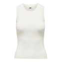JDY Aya Strikket Tank Top - Cloud Dancer