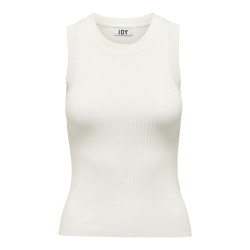 JDY Aya Strikket Tank Top - Cloud Dancer