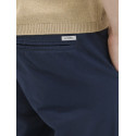 JJ REBEL Boliver Sunny Chino Hør Bukser - Navy Blazer