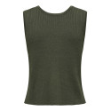 JDY Alexandra S/L Vendbar Binde Top - Beluga