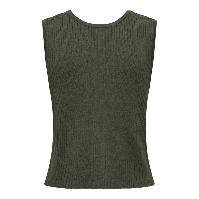 JDY Alexandra S/L Vendbar Binde Top - Beluga