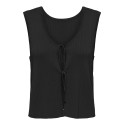 JDY Alexandra S/L Vendbar Binde Top - Sort