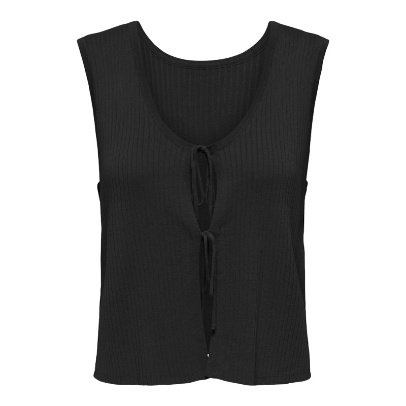 JDY Alexandra S/L Vendbar Binde Top - Sort