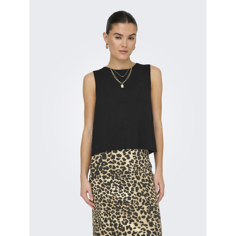 JDY Alexandra S/L Vendbar Binde Top - Sort