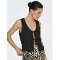 JDY Alexandra S/L Vendbar Binde Top - Sort