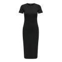 ONLY Belfast S/S Midi Kjole - Sort