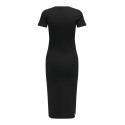 ONLY Belfast S/S Midi Kjole - Sort