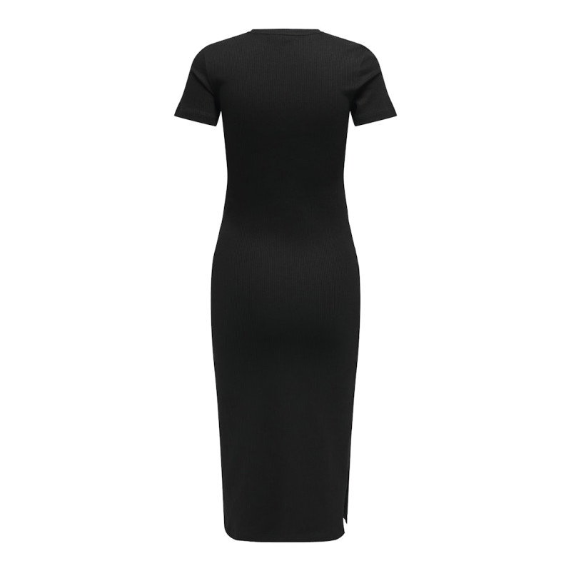 ONLY Belfast S/S Midi Kjole - Sort