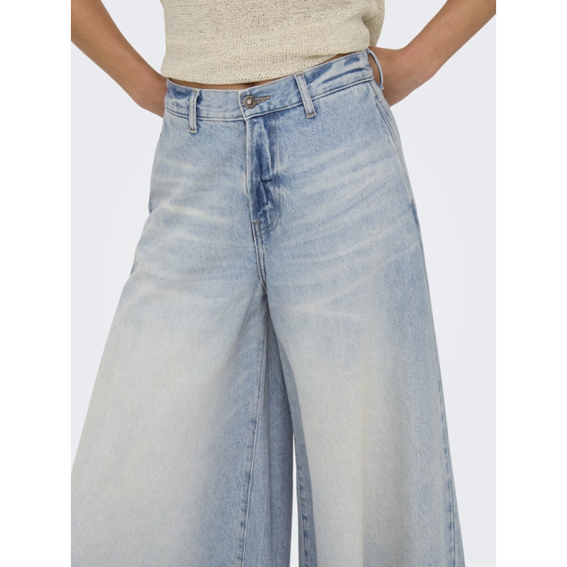 ONLY La Brea Bukser - Light Blue Denim