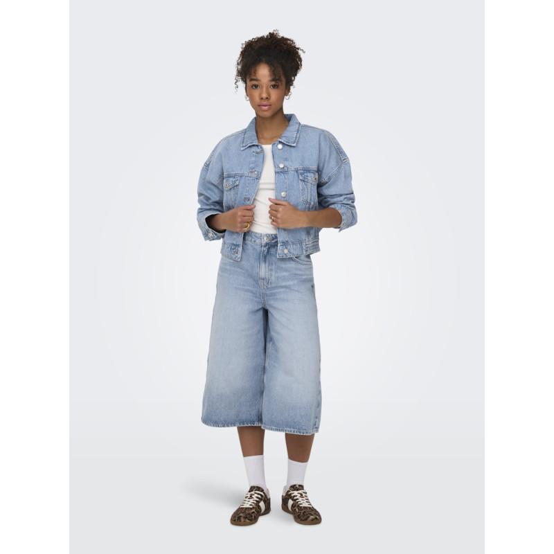 ONLY Hope Bukser - Light Blue Denim