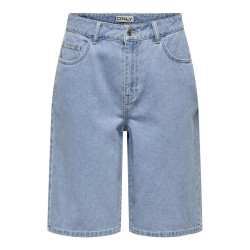ONLY Thilda Lange Shorts - Light Blue Denim