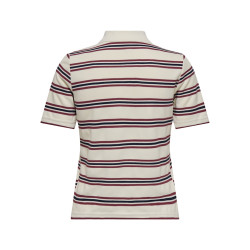 ONLY Evie S/S Polo - Antique White