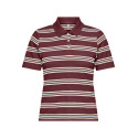 ONLY Evie S/S Polo - Ruby Wine