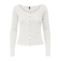 ONLY Tenna L/S Cardigan - Cloud Dancer